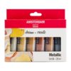 Amsterdam Acrylique Set Métallique d’acryliques série Standard 6 x 20 ml