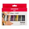 Amsterdam Acrylique Set portrait d’acryliques série Standard 6 x 20 ml