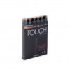 Etui de 6 Touch Twin  Marker Pen Set (différentes couleurs) – Image 2