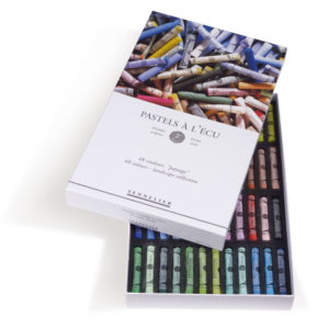 Boîte carton 48 pastels à l'écu Sennelier - "Paysage" - ACTION