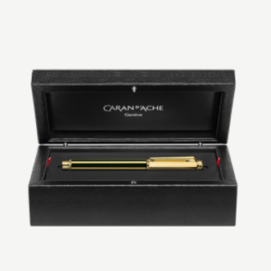 Stylo Plume VARIUS CHINA BLACK Plaqué or