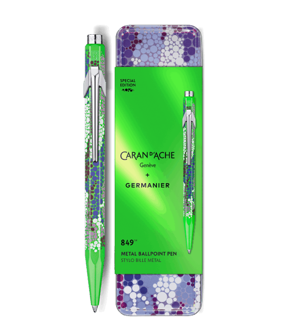 Stylo 849 de Caran d'Ache + Germanier - Edition Spéciale Les Fulgureuses - Vert